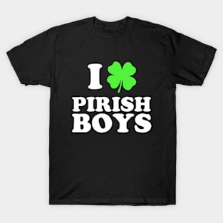 I Love Pirish Boys T-Shirt